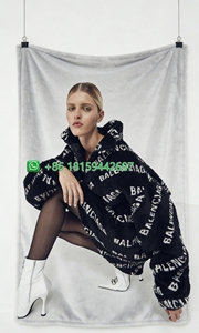 Balenciaga Throw Blankets